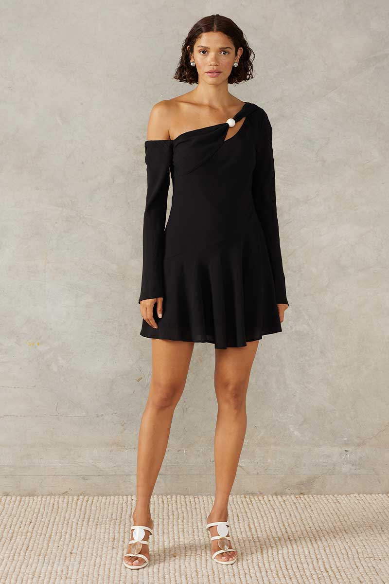 MARSEILLE MINI DRESS - BLACK