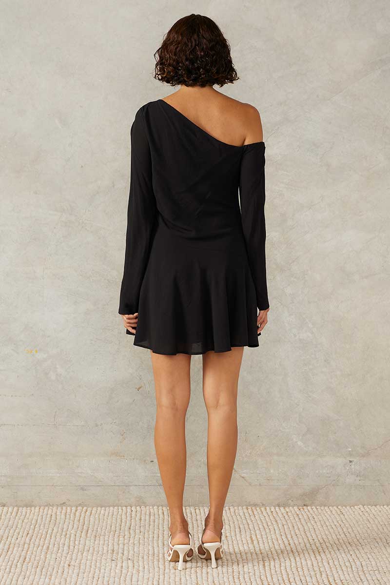 MARSEILLE MINI DRESS - BLACK