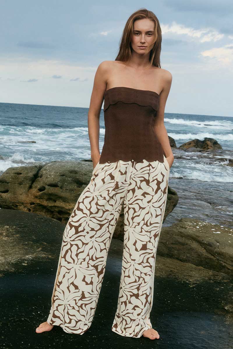 HIGH TIDE PANT - HIGH TIDE COFFEE